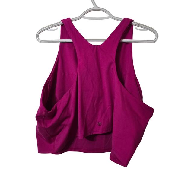 Athleta Built-In Bra Tank Top in Wildberry Size 3X - Picture 3 of 4
